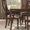 104131 Beamont Dining Table in Merlot by Coaster w/Options