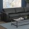 Ontario Sectional Sofa 508960 in Black Leatherette by Acme