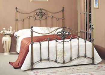 Antique Style Metal Bed [AMBS-N117-9624]