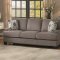 Kenner Sofa 8245BR in Brown Fabric by Homelegance w/Options