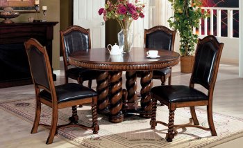 CM3611RT Brookville II Dining Table in Chestnut w/Options [FADS-CM3611RT Brookville II]