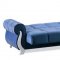 Montreal Sofa Bed in Blue Fabric by Empire w/Options