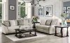 Oacoma Sofa SM9113 in Off-White Chenille Fabric w/Options