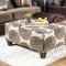 Bonaventura Sofa SM5142BR in Brown Microfiber w/Options