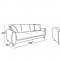 Fabio Plato Fusya Sofa Bed in Fabric by Sunset w/Options