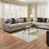 4002BR Sleeper Sofa in Lennox Sterling by Beautyrest w/Options