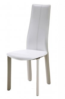 Allison Dining Chairs Set of 4 White, Black or Brown - Whiteline