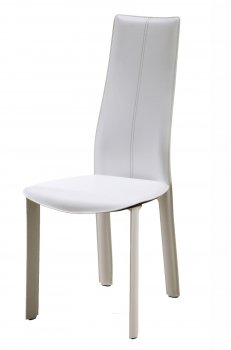 Allison Dining Chairs Set of 4 White, Black or Brown - Whiteline [WLDC-Allison]