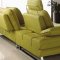 MB-1508 Sectional Sofa in Green Fabric by Grako