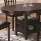 Lavon Dining Set 5Pc 102671 in Espresso by Coaster w/Options