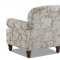 Barnum Accent Chair in Ash Fabric by Klaussner