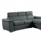 Ferriday Sectional Sofa 8228GY in Grey Fabric by Homelegance