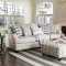 Christine Sofa SM8280 in Light Gray Linen-Like Fabric w/Options