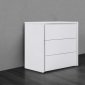 Zen Single Dresser High Gloss White Lacquer by Casabianca