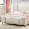 Chanel 5Pc Modern Bedroom Set in Cream