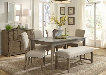 Weatherford Dining Table 5Pc Set 645-CD-5RLS by Liberty [LFDS-645-CD-5RLS Weatherford]