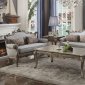 Pierrefonds Sofa 56885 in Antique Champagne by Acme w/Options