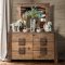 Janeiro CM7629 Bedroom in Rustic Natural Tone w/Options