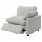 Collins Power Motion Sectional Sofa 609560P Gray Fabric -Coaster