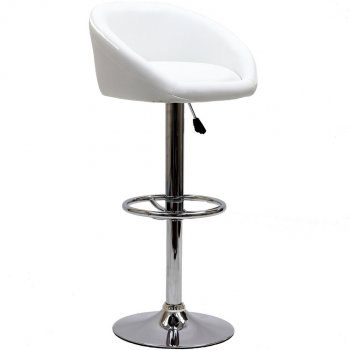 Marshmallow Bar Stool Set of 4 in White or Black by Modway [MWBA-EEI-583 Marshmallow]