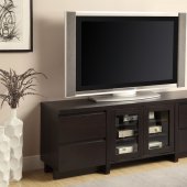 700695 TV Stand in Cappuccino by Coaster