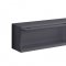 Ximena Floating TV Stand 91347 in Gunmetal by Acme w/LED