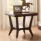 Frieda Coffee Table 3Pc Set in Cherry by Homelegance