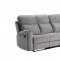 Aulada Motion Sofa 56900 in Gray Fabric by Acme w/Options