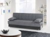 Leon Sofa Bed Convertible in Grey Fabric by Rain