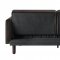 Qinven Adjustable Sofa LV00086 in Dark Brown Velvet by Acme