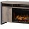 Pierre Electric Fireplace Media Console by Dimplex w/Logs