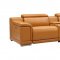 Hartley Power Motion Sectional Sofa in Camel by Beverly Hills