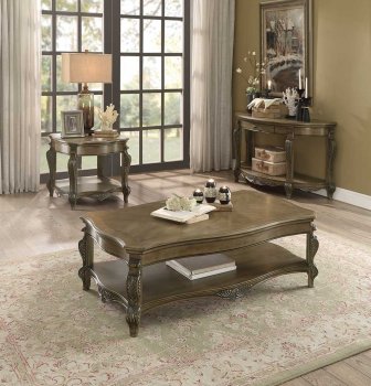 Moorewood Park Coffee Table 1704-30 in Pecan by Homelegance [HECT-1704-30 Moorewood Park]