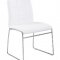 C-270 Set of 2 Modern Dining Chairs w/Metal Legs