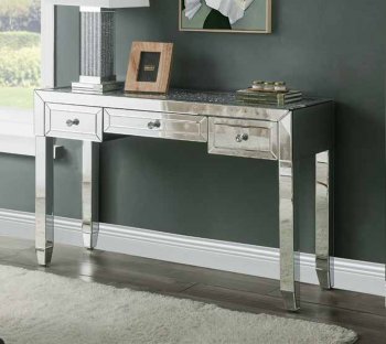 Noralie Writing Desk 90673 in Mirrored by Acme [AMOD-90673 Noralie]