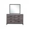 Kate Bedroom Set 5Pc in Gray by Global w/Options