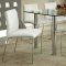 CM8319T-WH Oahu 7Pc Dinette Set w/White Leatherette Chairs