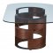 1601 Coffee Table in Walnut by ESF w/Glass Top & Options