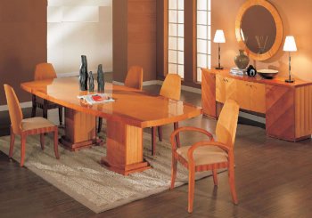 Two-Toned High Gloss Finish Contemporary Dining Set [CVDS-Cartier]