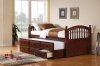 Norwood 400381T Daybed by Coaster in Cappuccino w/Trundle