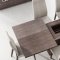 Prestige Dining Table in High Gloss Walnut by ESF w/Options