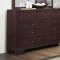 Kari Bedroom Set 2146 by Homelegance in Brown Cherry w/Options