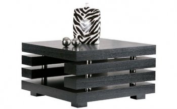 Stacks Coffee Tables in Black Oak by Beverly Hills [BHCT-Stacks]