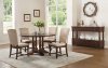 Tanner 5Pc Dining Set 60835 in Cherry Finish by Acme w/Options