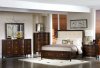 2125 Abramo Bedroom by Homelegance in Dark Cherry w/Options