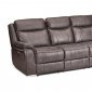 Cadi Power Motion Sofa & Loveseat Set in Gray w/Options