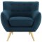 Remark EEI-1633-AZU Sofa in Azure Fabric by Modway w/Options