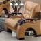 9025 Sofa in Cappuccino Faux Leather w/Options