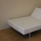 White, Chocolate or Black Leatherette Convertible Sofa