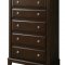 Litchville CM7383 Bedroom in Brown Cherry w/Options